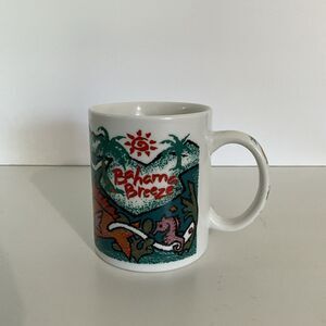 Bahama Breeze Caribbean Restaurant & Grill Ceramic Coffee Mug 12oz, 4”H